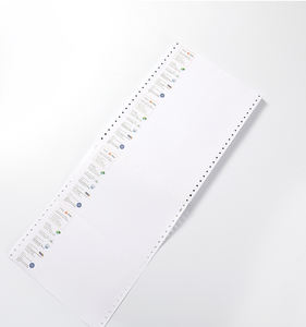 Qualité supérieure 55gsm Jumbo Roll NCR Paper Blue Copy Book Bill Printing Papier offset sans carbone - Product Image 1