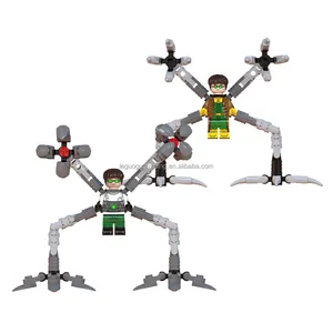 クールドクタータコマンスパイダーサンドマンキャラクタービルディングブロックアクションフィギュアおもちゃ子供用juguetesMG0203
