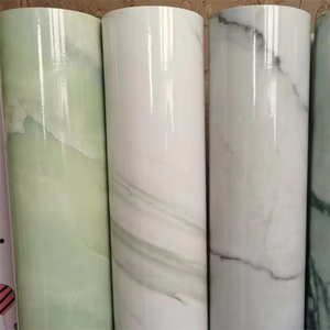 Carta da Parati Autoadesiva in PVC Impermeabile e Antimacchia con Design Floreale Moderno e Effetto Marmo per Camera da Letto - Product Image 4