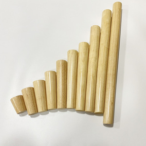 Rubberwood Furniture <b>Legs</b> Conical Wood <b>Sofa</b> Table Stool Feet 8 To 70 Mm Easy Installation Chinese Style - Product Image 2
