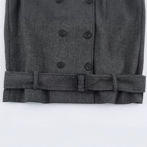 <span class=keywords><strong>Cappotto</strong></span> Invernale da Donna 2026 Personalizzato in Lana Doppiopetto Oversize con Revers a Risvolto e Cintura in Vita, Stile Vintage OEM - Product Image 3