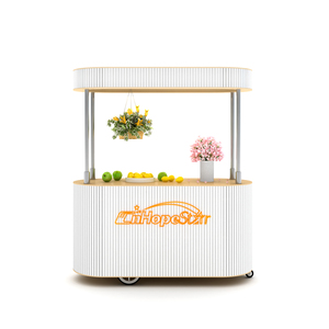 Bancone Bar Mobile Personalizzato di Nuovo Design, Tavolo da Cocktail per Arredamento Commerciale e Casa, per Caffetterie - Product Image 3