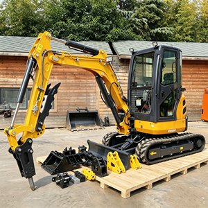 Mini-excavatrice sur chenilles neuve de 1,2 tonne à commande hydraulique pilotée, haute efficacité, prix usine, 1200 kg - Product Image 1