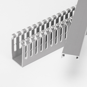 Câble ignifuge carré gris de PVC TrunkingTrough 30*30 câble rainurant électrique canal de câblage de fil de PVC - Product Image 5
