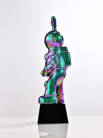 Trophée animal fait à la main écologique sur mesure Technologie d'anniversaire d'astronaute Top Ten Enterprise Employee Award Robot