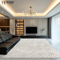 Tapis haut de gamme de luxe, moelleux, doux, confortable, fait main, en laine animale, écologique, antidérapant, imperméable, personnalisé, adapté aux animaux domestiques, taille moyenne