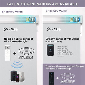 Motore a batteria WiFi Smart tendina oscurante parasole motorizzato per finestrino tenda elettrica - Product Image 5