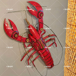 Escultura Steampunk <span class=keywords><strong>de</strong></span> <span class=keywords><strong>Hierro</strong></span> Realista <span class=keywords><strong>de</strong></span> Gran Tamaño para Colgar <span class=keywords><strong>en</strong></span> la Pared <span class=keywords><strong>de</strong></span> Restaurantes, Color Personalizado, Hecha a Mano - Product Image 3