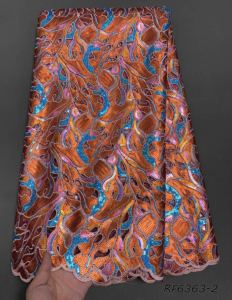 Tessuto in Tulle Francese di Lusso in Poliestere/Cotone Elastico con Paillettes e Motivo Animale per <span class=keywords><strong>Abiti</strong></span> <span class=keywords><strong>da</strong></span> <span class=keywords><strong>Sposa</strong></span> e Borse <span class=keywords><strong>da</strong></span> Cerimonia - Product Image 1