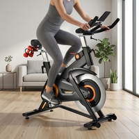 Bicicleta Estática Magnética Profesional para Ciclismo en Interiores, de Alta Resistencia, con Pantalla