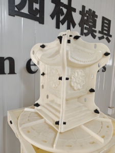 Barres d'armature à forte résistance en forme de boule ABS pour jardin extérieur Moule en béton préfabriqué - Product Image 5