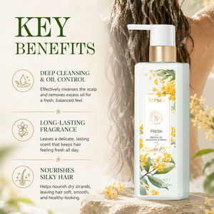 Champú de Aceites Esenciales Frescos de Marca Privada OEM |   Amaranto de Crisantemo y Hinojo para Cabello Seco |   Cuidado Capilar Nutritivo al por Mayor - Product Image 6