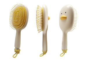 Peigne de massage à coussin d'air de dessin animé mignon Design en plastique moelleux à la mode facile à nettoyer - Product Image 3