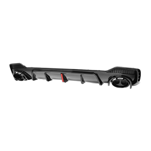 Diffusore posteriore <span class=keywords><strong>Q3</strong></span> ABS adatto per Audi <span class=keywords><strong>Q3</strong></span> 2019 + diffusore paraurti posteriore con tubo di scarico luce LED - Product Image 2
