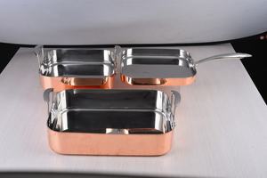 Asador Cuadrado de Acero Inoxidable con Acabado de Espejo, Base de Cobre, Ecológico y Fácil de Limpiar, Cocina de Gas - Product Image 2