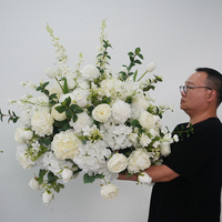 Vente en gros de boules de fleurs pour mariage, arrangements de haute qualité, boules de roses de 80 cm, décoration de mariage pour la Saint-Valentin, Noël
