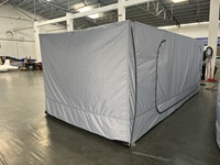 Housse de voiture gonflable coupe-vent et anti-poussière, cadre personnalisé, abri instantané portable, tente de garage