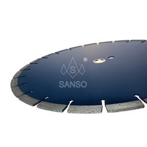 14 İnç 350mm Lazer Kaynaklı Düz Segmentli Elmas Islak/Kuru Kullanımlı Testere Bıçağı Genel Amaçlı Kesim İçin Taş, Asfalt, Beton Dahil - Product Image 4