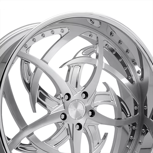 Jantes de luxe personnalisées en alliage à 5 trous, 2 ou 3 pièces, de 16 à 24 pouces pour Chevrolet <span class=keywords><strong>C10</strong></span>, Cutlass, Impala, Monte Carlo - Product Image 3