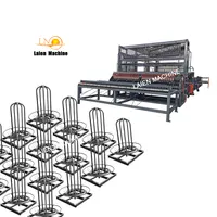 Automatic reinforce steel rebar weld fence panel wire mesh making machine for construction