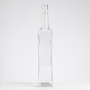 Venta caliente 500ml precio muy barato exquisito grabar botella de vino de vidrio con tapa de rosca - Product Image 3