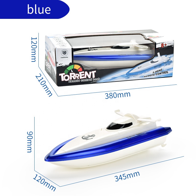 2.4G Remote Control Speed Boat - Fun for Kids & Experts