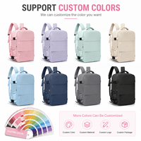 Sac à dos de voyage Oxford avec logo personnalisé, approuvé par les compagnies aériennes, sac à dos pour ordinateur portable, grande capacité, imperméable, sac d'école, OEM ODM