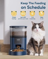 Nouveauté : Distributeur de nourriture intelligent pour chien avec application Tuya, réglage de l'heure, bol en acier inoxydable, distributeur de nourriture pour chat avec caméra et enregistrement vocal