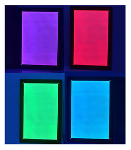 RGB Light Box <b>A2</b> Size RGB Color Backlit Light Box Customized Poster Aluminium <b>Frame</b> Wall Art Light Picture <b>Frame</b> - Product Image 4