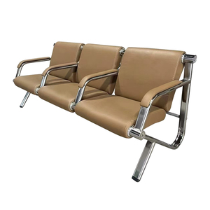 Sillones de Espera Modernos Más Populares, Silla de Espera para Oficina y Aeropuerto, Banco de Espera de Cuero de 3 Plazas para Oficina - Product Image 3