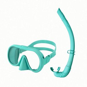 Máscara de Buceo de Silicona Líquida, Plegable, Impermeable, Ajustable, con Marco, 3 Piezas, con Cristal UV, en Oferta - Product Image 5