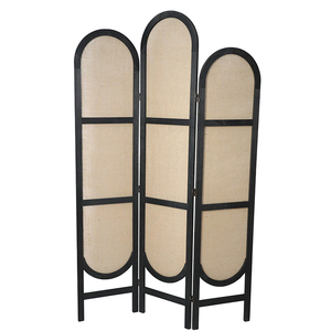 Moderno pieghevole Privacy schermo divisorio Freestanding in <span class=keywords><strong>PVC</strong></span> legno divisorio muro divisori <span class=keywords><strong>giardino</strong></span> stile europeo festa in stile artistico - Product Image 4