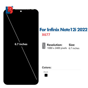 Écran tactile LCD de remplacement TFT avec cadre pour <span class=keywords><strong>Infinix</strong></span> Note 12i 2022 X677 - Product Image 3