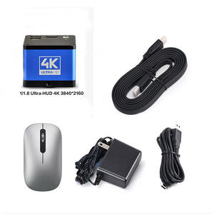 SCIENTIFIC RESEARCH INDUSTRIAL LAB ALL 4K Mono <span class=keywords><strong>Biological</strong></span> Trinocular <span class=keywords><strong>Microscope</strong></span>ビデオ録画測定用顕微鏡カメラ - Product Image 6