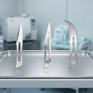 Sterile Scalpel Blades Single Use Ultra Sharp Cutting Stainless Steel Surgical Instrument CE Certified - Product Image 2