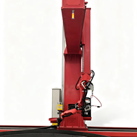 Station de travail robotisée de soudage industrielle MIG MAG automatique à portique 9 axes pour ponts en structure acier robuste