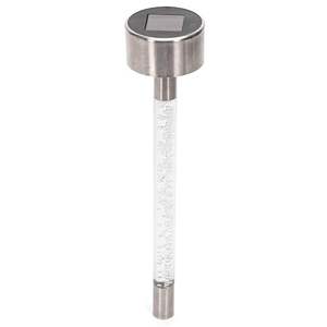 Luz solar LED de ambiente 2700k, de acero inoxidable, ideal para decorar césped y crear un ambiente acogedor al aire libre. - Product Image 1