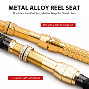 คันเบ็ดตกปลาทะเลน้ำลึก <span class=keywords><strong>FUJI</strong></span> Guide Heavy Jigging แรงต้านสูงสุด 26 กก. - 46 กก. ขนาด 1.8 ม. 2.1 ม. 2.4 ม. 2.7 ม. สำหรับตกปลาทูน่า มาร์ลิน - Product Image 3
