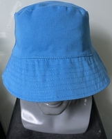 Topi Bucket Polos untuk Wanita Pria Katun Musim Panas Pantai Memancing Topi Merek Pribadi Label Bordir Logo Solid Pelindung Matahari Luar Ruangan