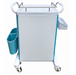 MT 의료 전문 소생 카트 병원용 간편한 청소 플라스틱 비상 충돌 트롤리 현대적인 디자인 - Product Image 4