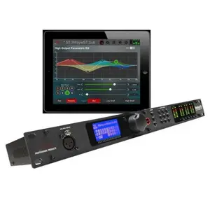 Prosesor Digital profesional PA2 Input 6 Output prosesor Audio Dbx DriveRack PA2 untuk peralatan suara panggung