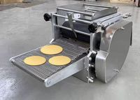 Machine de production continue de tortillas en acier inoxydable, pour tortillas de farine, tortillas de maïs, crêpes, roti et pains plats fins