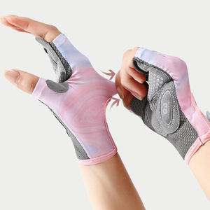 Advanced Half-<b>Finger</b> Workout Gloves Anti-Slip Silicone Palm Flexible Design for Natural Hand Movement for Weight Lifting - Product Image 2