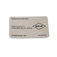 Meilleur prix des étiquettes en cuir sérigraphie personnalisées Patch personnalisé pour les étiquettes en cuir Pu en relief de vêtement