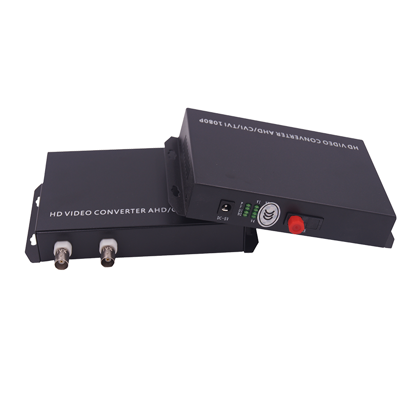 2 Megapixel 2CH HD 1080P CVI/TVI/AHD Coaxial to Optical Fiber Extender Video Converter 2MP Transfer 20KM Distance