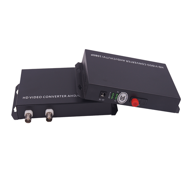 2 Megapixel 2CH HD 1080P CVI/TVI/AHD Coaxial to Optical Fiber Extender Video Converter 2MP Transfer 20KM Distance