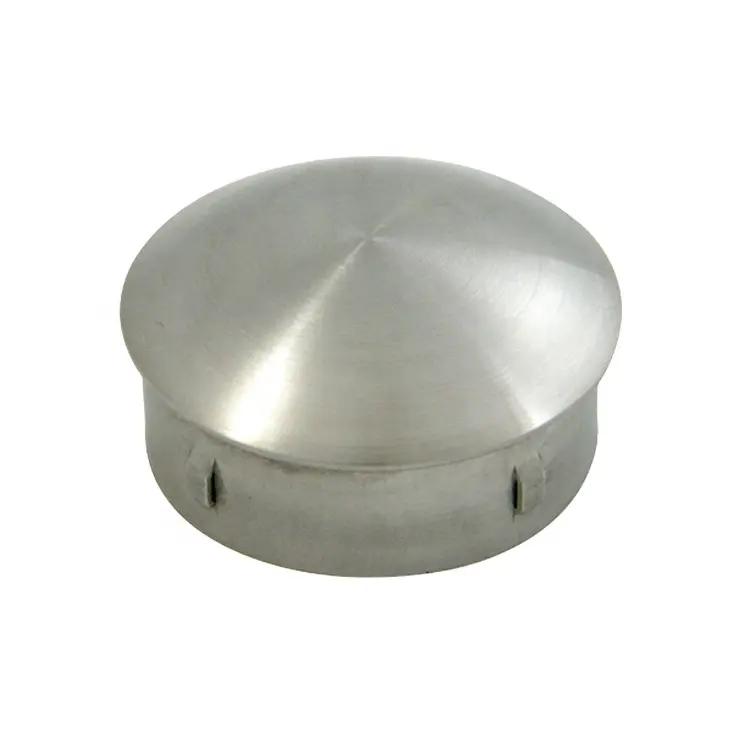 Accessories fitting for balcony balustrade End Cap Light Knock In Small Balcony Railing Parts