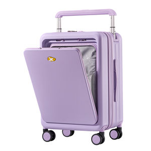 <span class=keywords><strong>Cabine</strong></span> de voyage 20 pouces ABS léger bagage à main extensible poche avant <span class=keywords><strong>valise</strong></span> à roulettes - Product Image 1