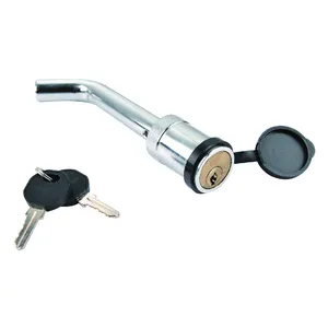 YH9004 New Size Trailer Lock Hitch Lock Pin, Receiver Locking Pin Tow Hitch Locks with Keys