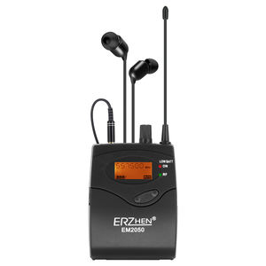 Système de surveillance intra-auriculaire professionnel sans fil à double canal IEM2050, accessoires <span class=keywords><strong>d</strong></span>'émetteur-récepteur à vendre - Product Image 2